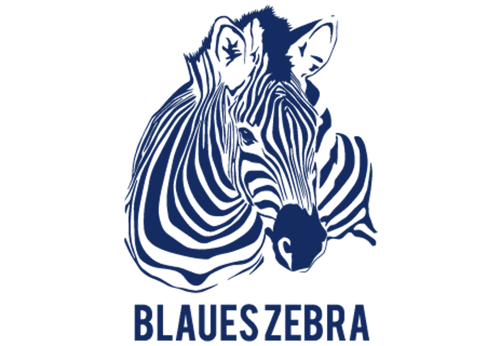 Blaues Zebra